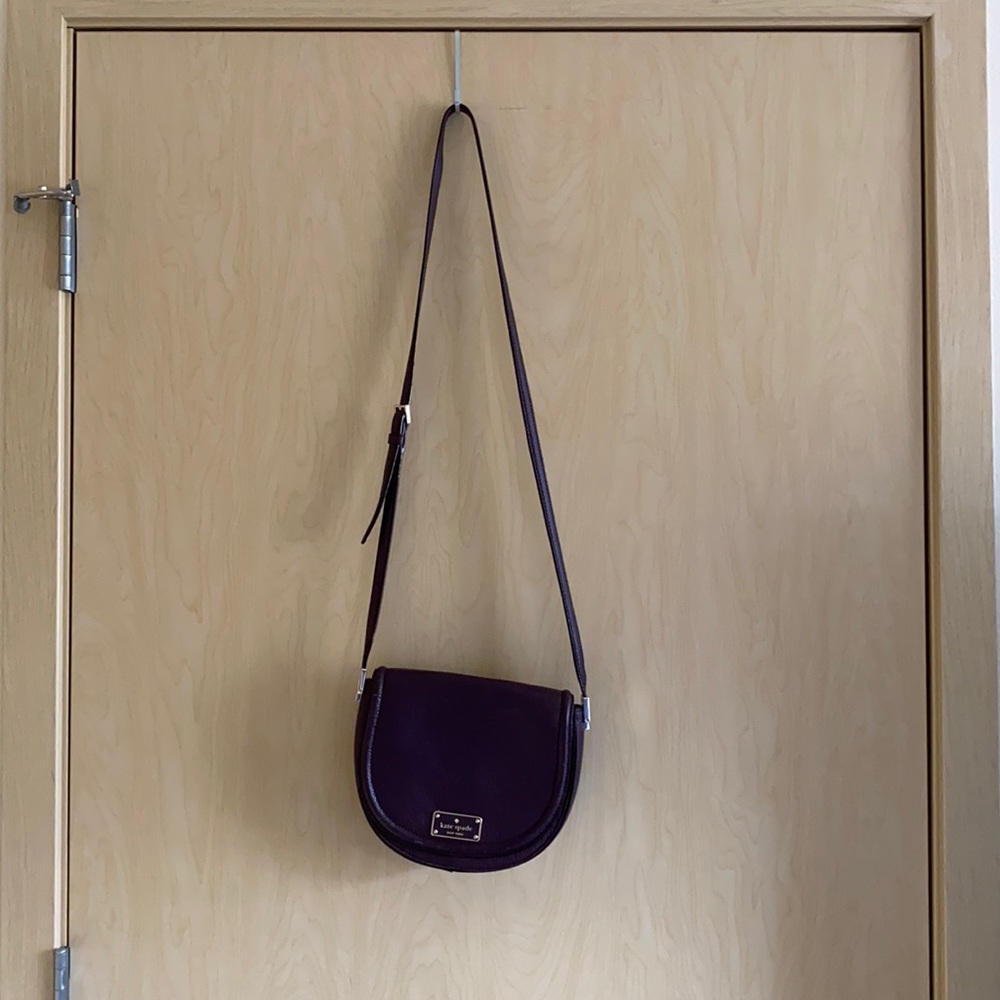 Purple Kate Spade Crossbody Bag